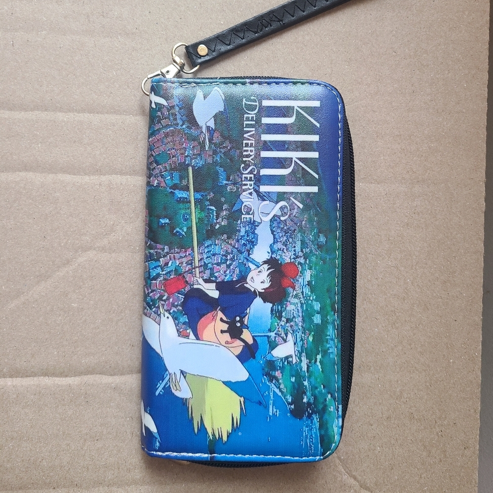 Kiki’s Delivery Service Wallet with wrist strap womens